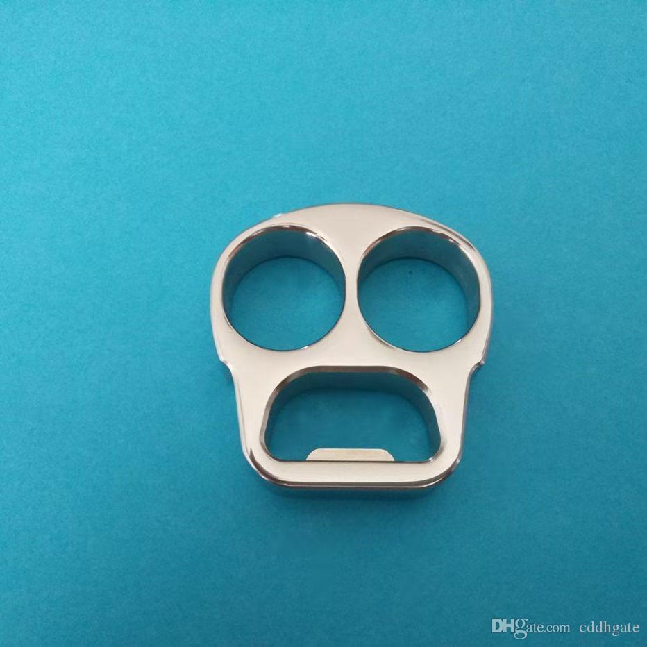 EDC bottle opener defense finger tiger skull stainless steel mirror polished broken window ring clasp for survival
EDC bottle opener defense finger tiger skull stainless steel mirror polished broken window ring clasp for survival