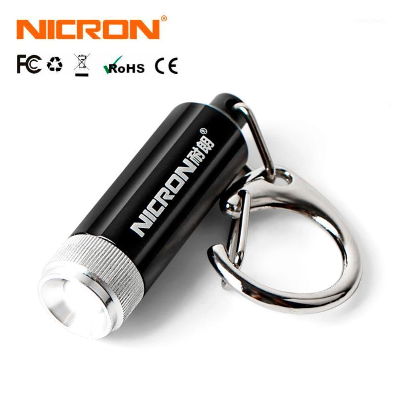 NICRON Micro Key Chain Led 10LM 50CD Waterproof Super Mini Lamp Torch Light Pocket 36*11mm Outdoor For Camping G10A21
NICRON Micro Key Chain Led 10LM 50CD Waterproof Super Mini Lamp Torch Light Pocket 36*11mm Outdoor For Camping G10A21