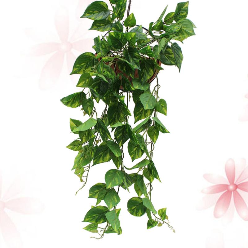 1PC Artificial Greenery Scindapsus Aureus Leaf Wall Hanging Decoration for Wedding Party, Yellow
1PC Artificial Greenery Scindapsus Aureus Leaf Wall Hanging Decoration for Wedding Party, Yellow