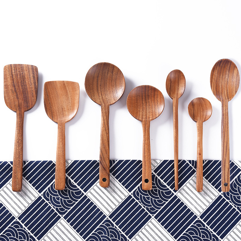 2021 New 7pcs/set Tableware Wooden Spatula Spoon Rice Soup Cooking Spoons Shovel Scoop Handmade Home Kitchen Tool Set Ch5t
2021 New 7pcs/set Tableware Wooden Spatula Spoon Rice Soup Cooking Spoons Shovel Scoop Handmade Home Kitchen Tool Set Ch5t