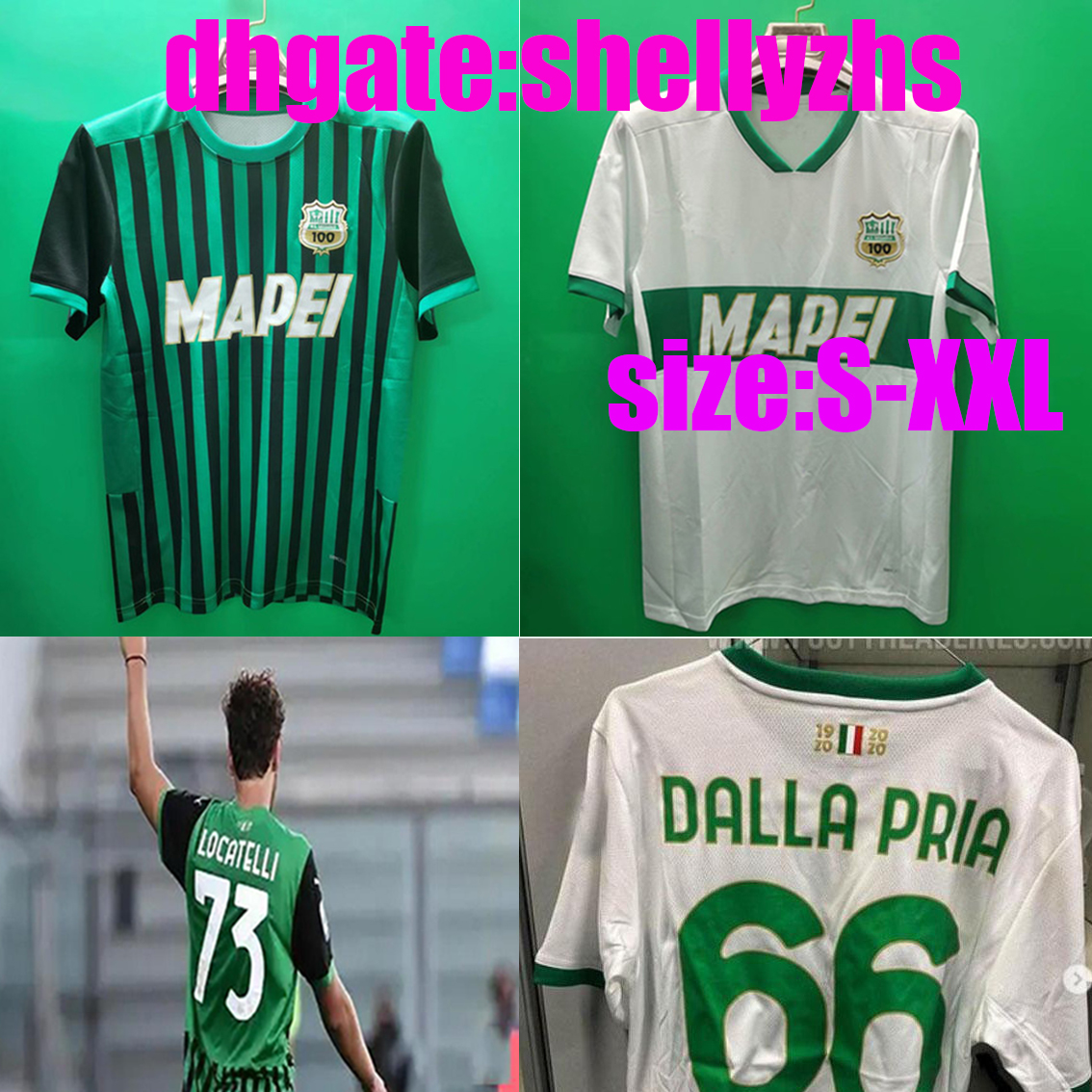 2020 2021 Sassuolo Soccer Jerseys 9 CAPUTO 25 BERARDI LOCATELLI MARLON Custom Home Away Black White Sassuolo Calcio SRL Football Shirt
2020 2021 Sassuolo Soccer Jerseys 9 CAPUTO 25 BERARDI LOCATELLI MARLON Custom Home Away Black White Sassuolo Calcio SRL Football Shirt