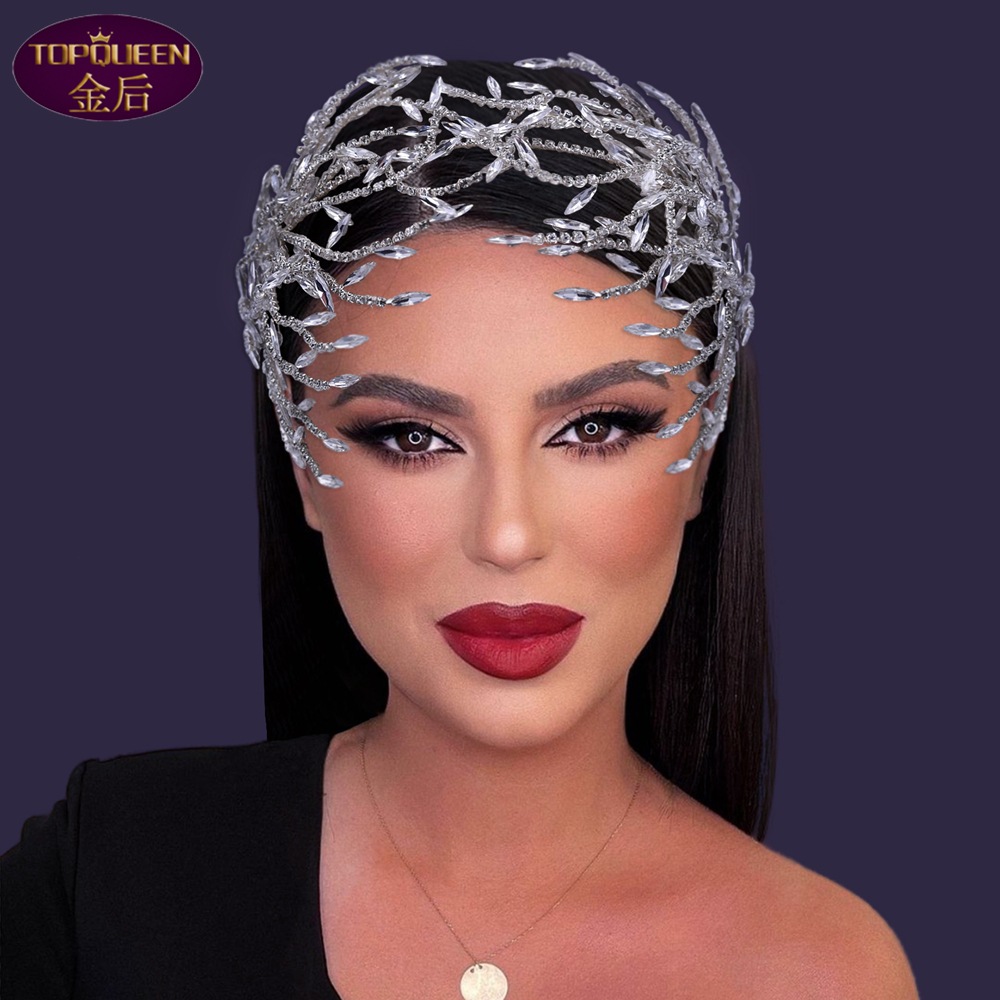 Wedding Crystal Diamond Bridal Tiara Baroque Beautiful Crown Bride Ladies Jewelry Diamond Crowns Bride Wedding Crown Accessories European Retro Palace