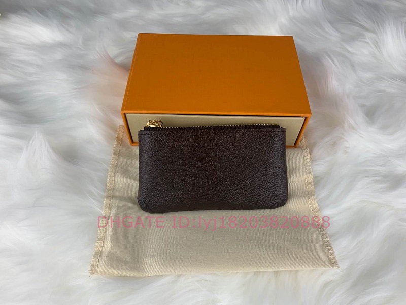 High Quality Leather KEY POUCH Classical Unisex Handbags Luxury Women Key Ring Men Coin Purse Mini handbag Wallet Bags Wholesale 4 Colors, Brown;gray
High Quality Leather KEY POUCH Classical Unisex Handbags Luxury Women Key Ring Men Coin Purse Mini handbag Wallet Bags Wholesale 4 Colors, Brown;gray
