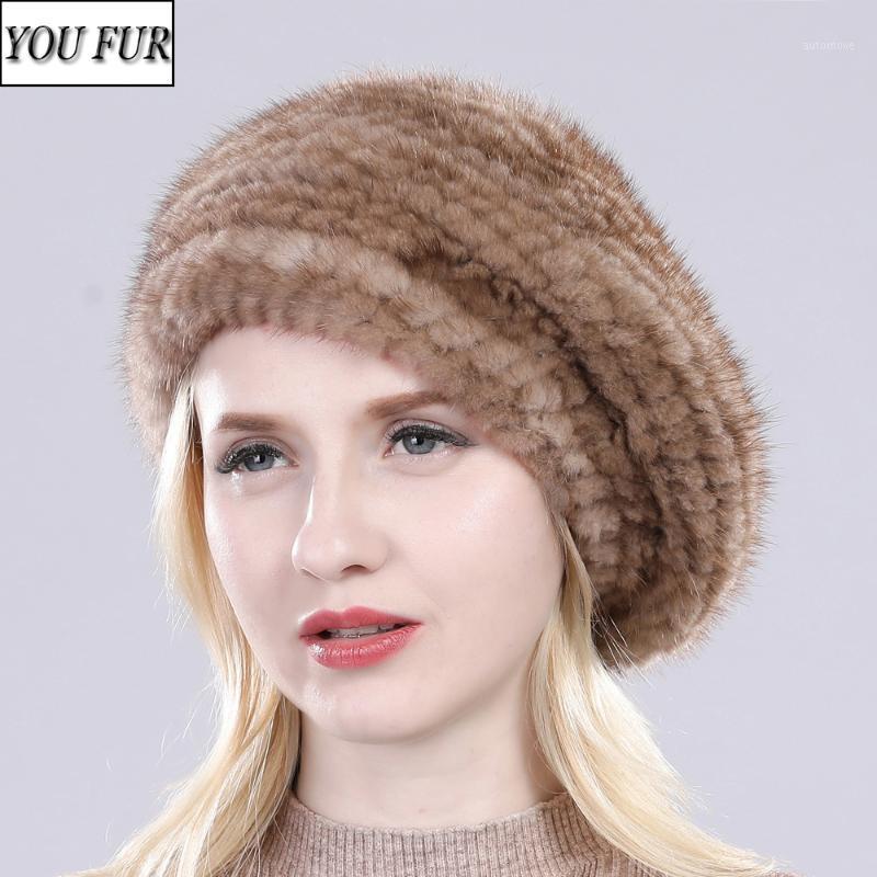 2020 Russia Winter Real Hat Women Handmade Knitted Real Natural Beanies Hats Lady Skullies Caps1, Black
2020 Russia Winter Real Hat Women Handmade Knitted Real Natural Beanies Hats Lady Skullies Caps1, Black