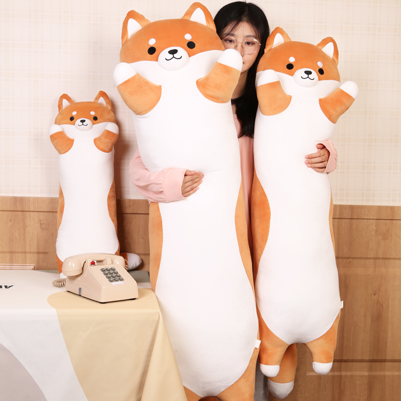 Big Soft Animal Shiba Inu Plush Doll Pillow Soft Dog Plush Toys Long Pillow for Boys Girls Birthday Gift 51inch 130cm DY10030, Brown
Big Soft Animal Shiba Inu Plush Doll Pillow Soft Dog Plush Toys Long Pillow for Boys Girls Birthday Gift 51inch 130cm DY10030, Brown