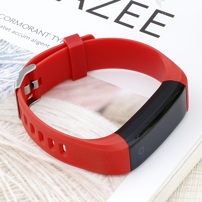 115Plus Smart Wristband Smart Watch Fitness Tracker Real Heart Rate Monitor Band Tracker Smart Bracelet Waterproof Smartwatch 0182