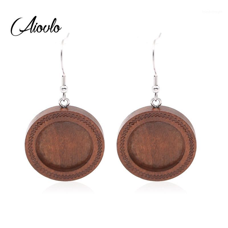 Aiovlo 10pcs/lot Brown Fit 20mm Wood Cabochon Earring Base Settings Blank Stainless Steel Hooks Diy Jewelry for Making Earrings1
Aiovlo 10pcs/lot Brown Fit 20mm Wood Cabochon Earring Base Settings Blank Stainless Steel Hooks Diy Jewelry for Making Earrings1