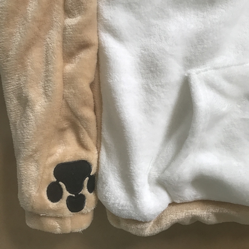 Harajuku Japanese Kawaii Hoodies Women Sweatshirts With Ears Cute Doge Muco Winter Plush Lovely Muco ! Anime Hooded Hoodies LJ201103