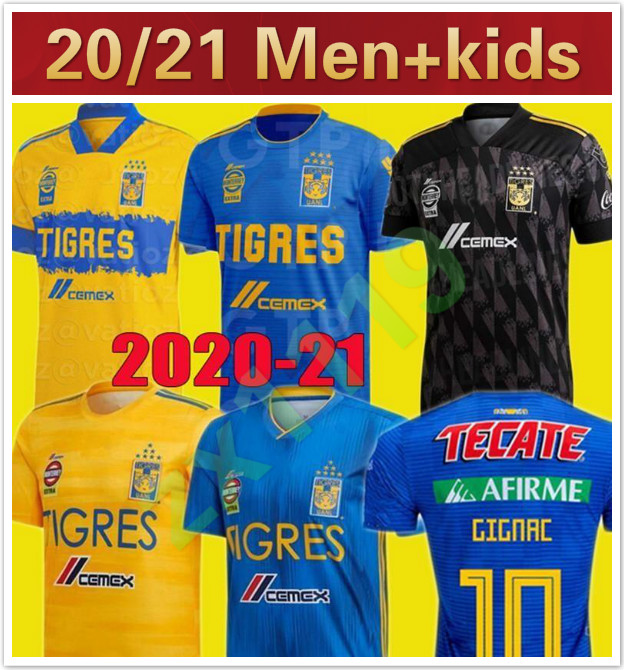 men kids 2020 2021 UANL Tigres GIGNAC Soccer Jerseys kits 19 20 21 VARGAS Camiseta Maillot Home away Third Pizarro Mexico Football Shirts, Kids home
men kids 2020 2021 UANL Tigres GIGNAC Soccer Jerseys kits 19 20 21 VARGAS Camiseta Maillot Home away Third Pizarro Mexico Football Shirts, Kids home