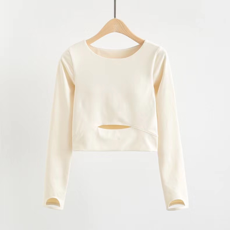 gym top long sleeve L yoga sports crop top womens seamless tshirt fitness woman sport tshirt workout tops for women sportswear CUCQ, Jiaotang
gym top long sleeve L yoga sports crop top womens seamless tshirt fitness woman sport tshirt workout tops for women sportswear CUCQ, Jiaotang