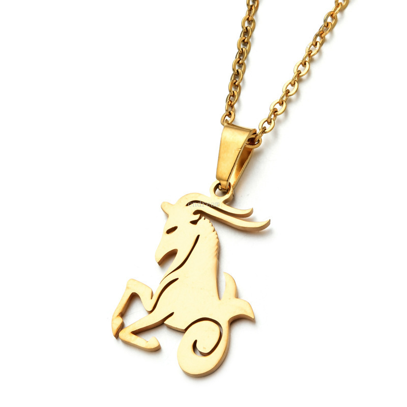 Silver gold 12 gisn animals Necklace stainless steel Horoscope pendant necklaces for women fashion jewelry will and sandy gift
Silver gold 12 gisn animals Necklace stainless steel Horoscope pendant necklaces for women fashion jewelry will and sandy gift