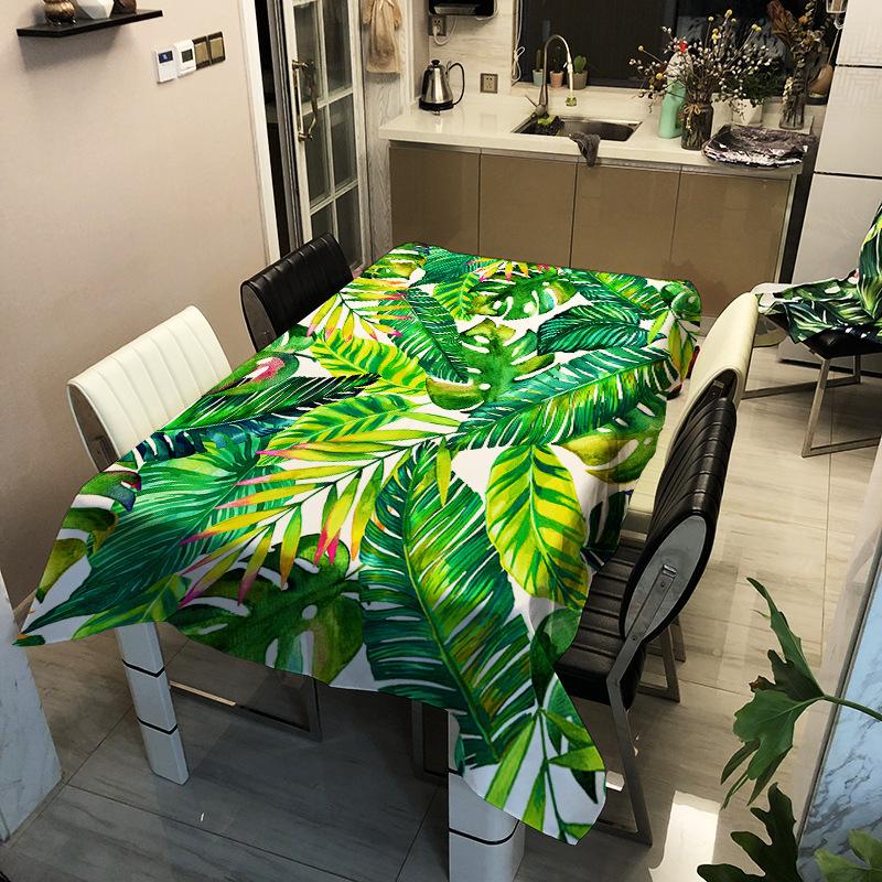 Green Plant Tablecloth Waterproof Polyester Fiber Printing Rectangle Table Cloth Table Cloth Can, 13
Green Plant Tablecloth Waterproof Polyester Fiber Printing Rectangle Table Cloth Table Cloth Can, 13