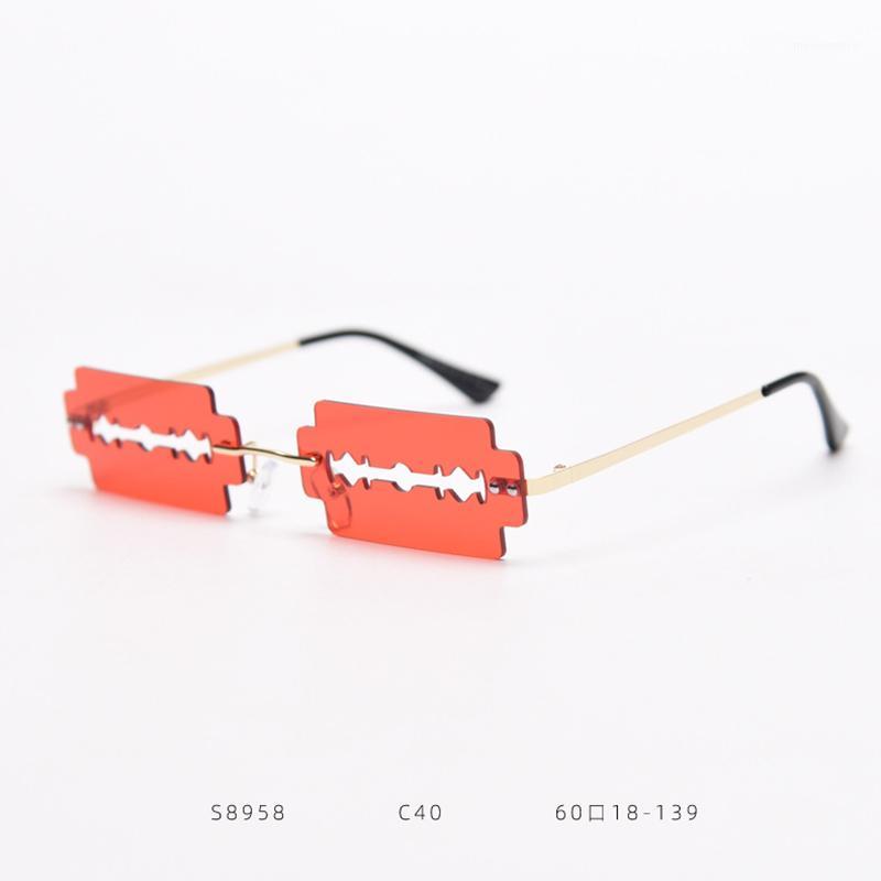 2020 Fashion Vintage Rimless Blade Sunglasses Women Men Designer Unique Hollow Steampunk Sun Glasses UV400 Shades1
2020 Fashion Vintage Rimless Blade Sunglasses Women Men Designer Unique Hollow Steampunk Sun Glasses UV400 Shades1