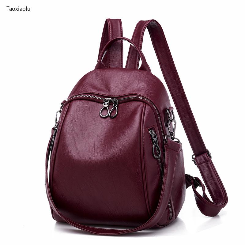 2021 Pu Leather Women Backpacks High Capacity Travel Backpack School Bags For Teenage Girls Multifunctional Female Shoulder Bag, Black
2021 Pu Leather Women Backpacks High Capacity Travel Backpack School Bags For Teenage Girls Multifunctional Female Shoulder Bag, Black