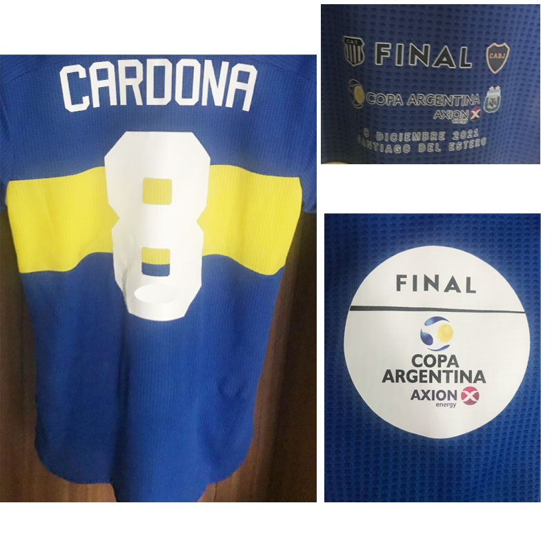 Home Textile 2021 Final Copa Cardona Maillot Salvio Pavon Rojo Custom Name Number Soccer Patch Badge
Home Textile 2021 Final Copa Cardona Maillot Salvio Pavon Rojo Custom Name Number Soccer Patch Badge