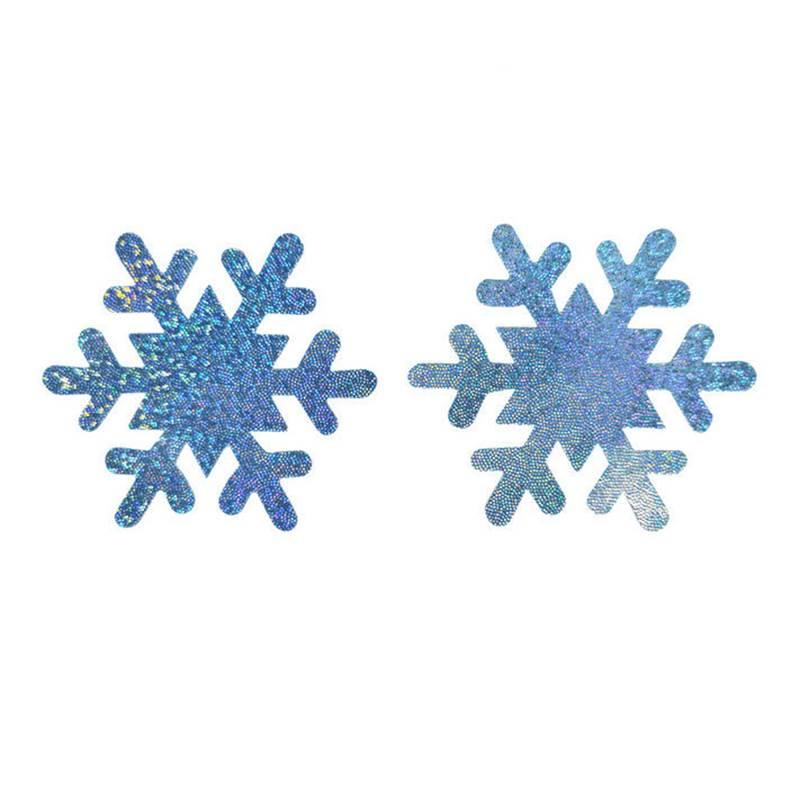 Sexy Ladies Snowflake Nipple Covers Christmas Sequins Adhesive Nipple Stickers Erogenous Women Enchanting Bra Accessories NCW150, Blue
Sexy Ladies Snowflake Nipple Covers Christmas Sequins Adhesive Nipple Stickers Erogenous Women Enchanting Bra Accessories NCW150, Blue