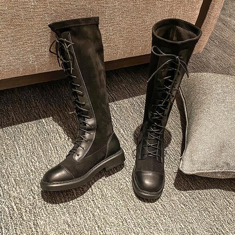 41-43 large size women's boots autumn winter 2021 new high top Knight boots women's knee high show thin suede1, Black single inside
41-43 large size women's boots autumn winter 2021 new high top Knight boots women's knee high show thin suede1, Black single inside