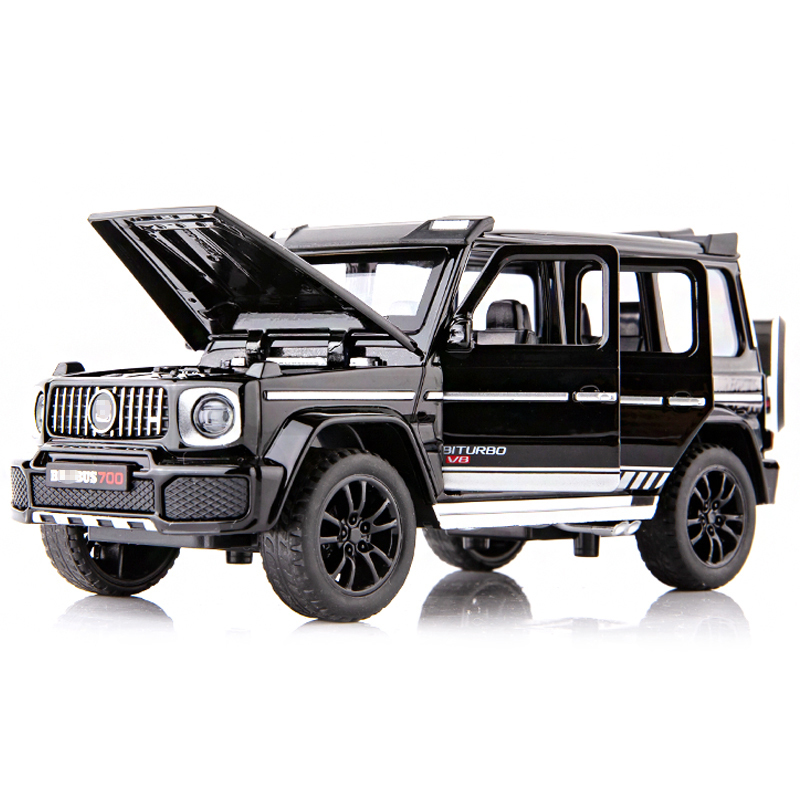 1:32 Diecast Metal Toy Car Model Vehicle SUV New G700 High Simulation Sound And Light Pull Back Car Collection Kids Toys Gifts LJ200930
1:32 Diecast Metal Toy Car Model Vehicle SUV New G700 High Simulation Sound And Light Pull Back Car Collection Kids Toys Gifts LJ200930