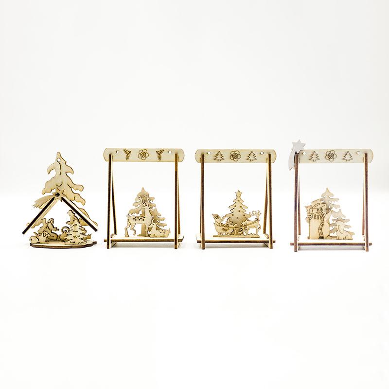 Christmas Decorations 3D Elk Santa Snowman Wooden DIY Ornaments Year 2022 Kids Gift Noel Crafts Decoration For Home Navidad Supply
Christmas Decorations 3D Elk Santa Snowman Wooden DIY Ornaments Year 2022 Kids Gift Noel Crafts Decoration For Home Navidad Supply