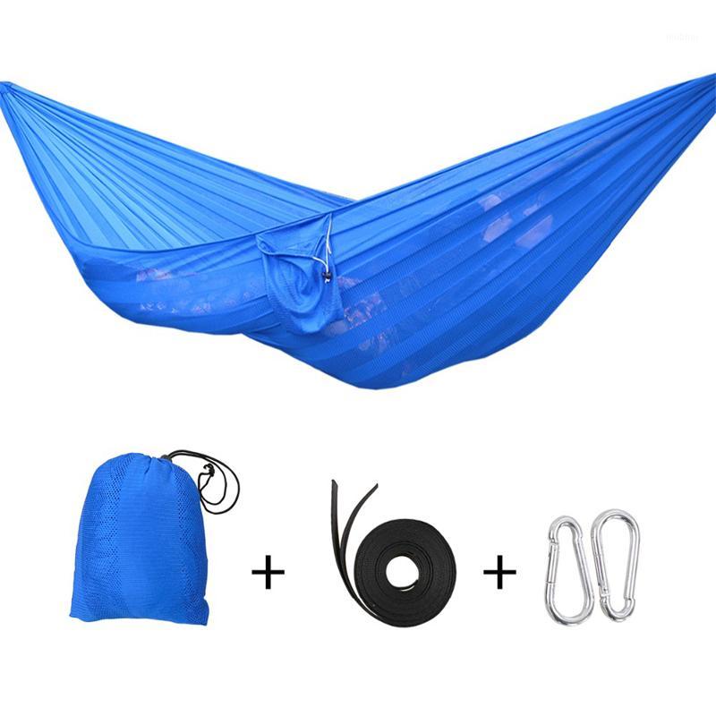 New Travel Breathable Mesh Hammock Outdoor Camping Leisure Single Double Hammock Portable Furniture Garden Swing Soft Bed gifts1
New Travel Breathable Mesh Hammock Outdoor Camping Leisure Single Double Hammock Portable Furniture Garden Swing Soft Bed gifts1