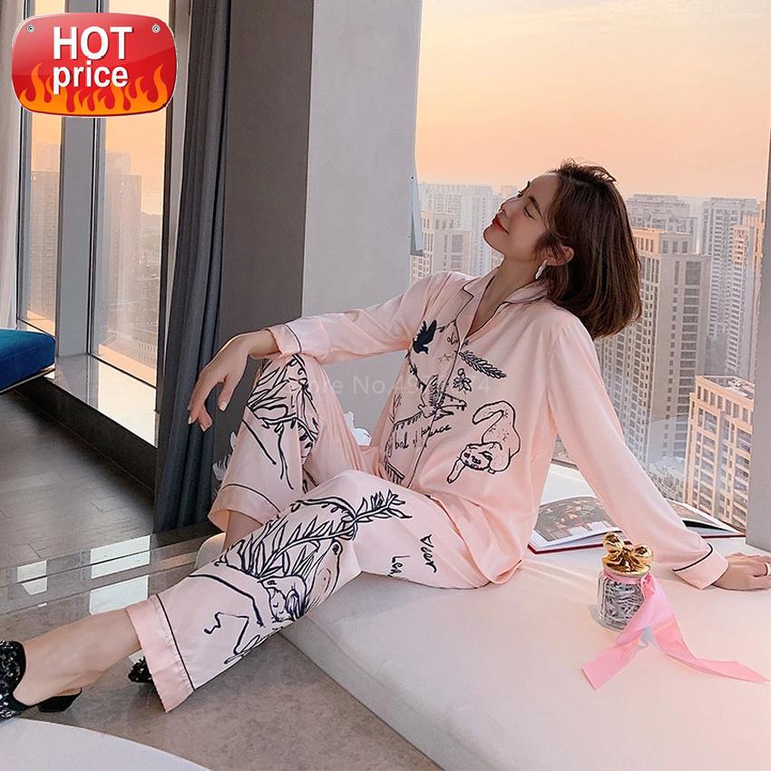 11 Colours Plus Size Pajamas Set for Women Nightgown Fashion Clothing Pants Casual Costumes High Quality Homewear Sleepwear Sexy #bF9L, Black;white
11 Colours Plus Size Pajamas Set for Women Nightgown Fashion Clothing Pants Casual Costumes High Quality Homewear Sleepwear Sexy #bF9L, Black;white