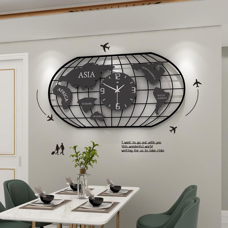 JJT Large modern black iron decorative wall clock HOME,office,school and other more place
JJT Large modern black iron decorative wall clock HOME,office,school and other more place