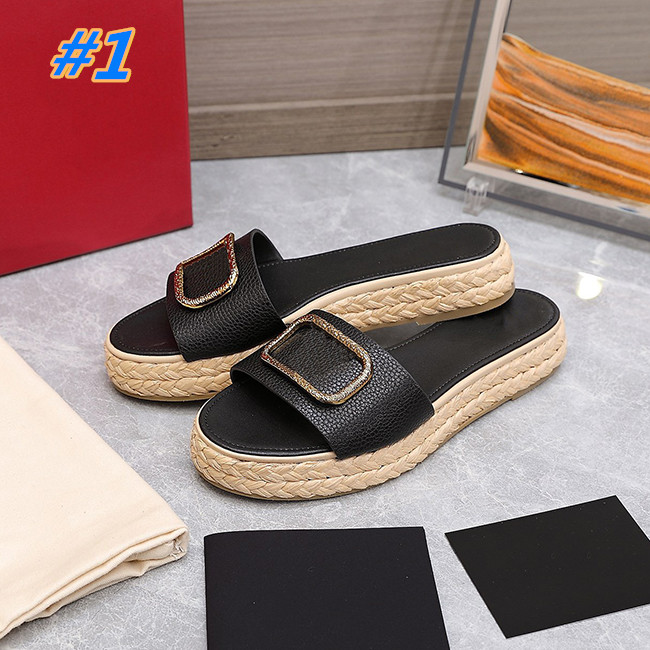 2022 high quality designer beach slippers women's grass bottom fashion fisherman sandals casual shoes box size 35-41 with box, #5
2022 high quality designer beach slippers women's grass bottom fashion fisherman sandals casual shoes box size 35-41 with box, #5