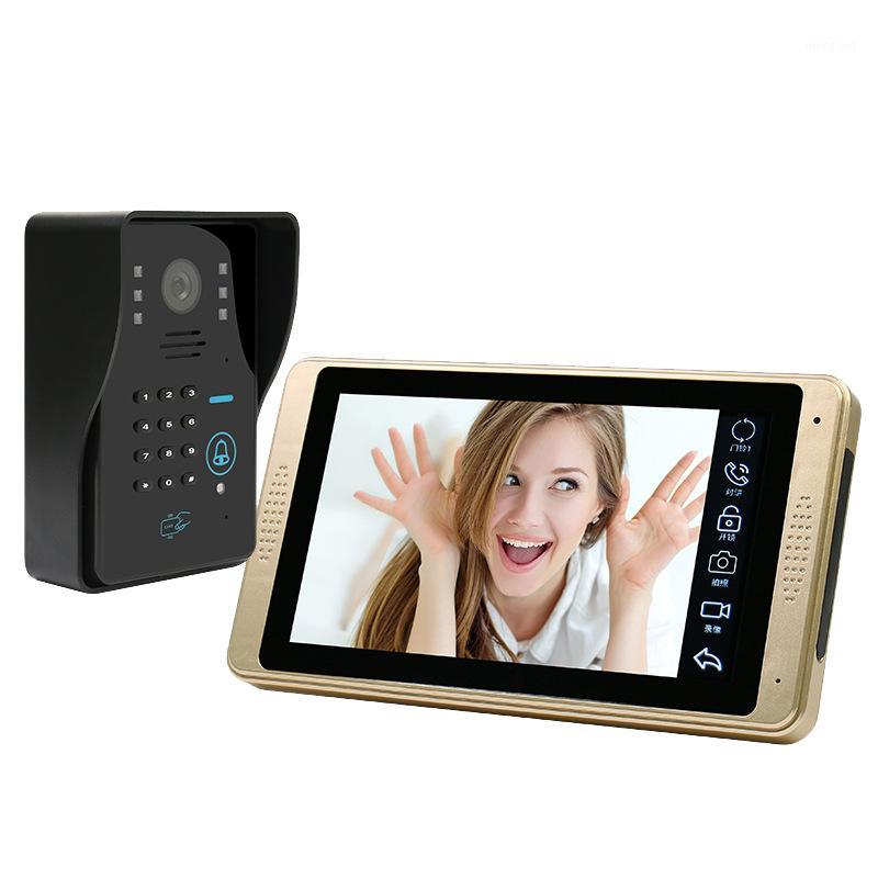 Wireless doorbell home wifi mobile phone remote villa color visual building intercom password1
Wireless doorbell home wifi mobile phone remote villa color visual building intercom password1