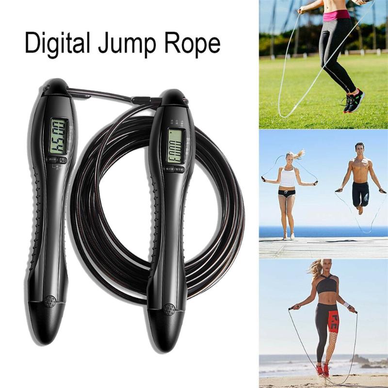 Digital Jump Rope Counting Calorie Fitness Sport Ropes Workout Excercise Smart Electronic Digital Adult Skip Rope Calorie Consum
Digital Jump Rope Counting Calorie Fitness Sport Ropes Workout Excercise Smart Electronic Digital Adult Skip Rope Calorie Consum