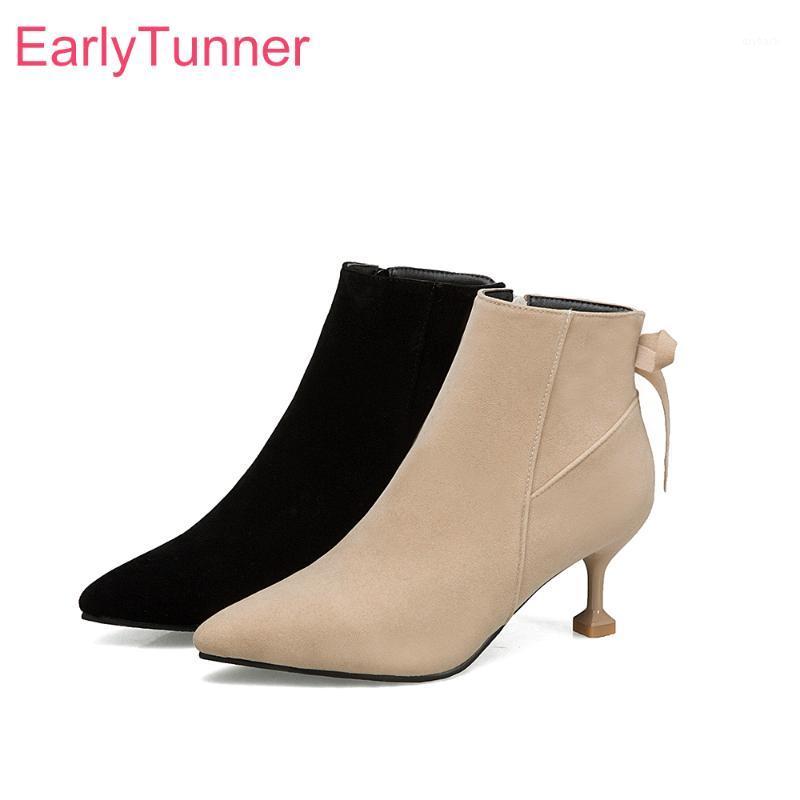 Hot Brand New Winter Elegant Beige Black Women Ankle Nude Boots Vogue High Heels Lady Shoes EP98 Plus Big Small Size 10 31 44 471
Hot Brand New Winter Elegant Beige Black Women Ankle Nude Boots Vogue High Heels Lady Shoes EP98 Plus Big Small Size 10 31 44 471
