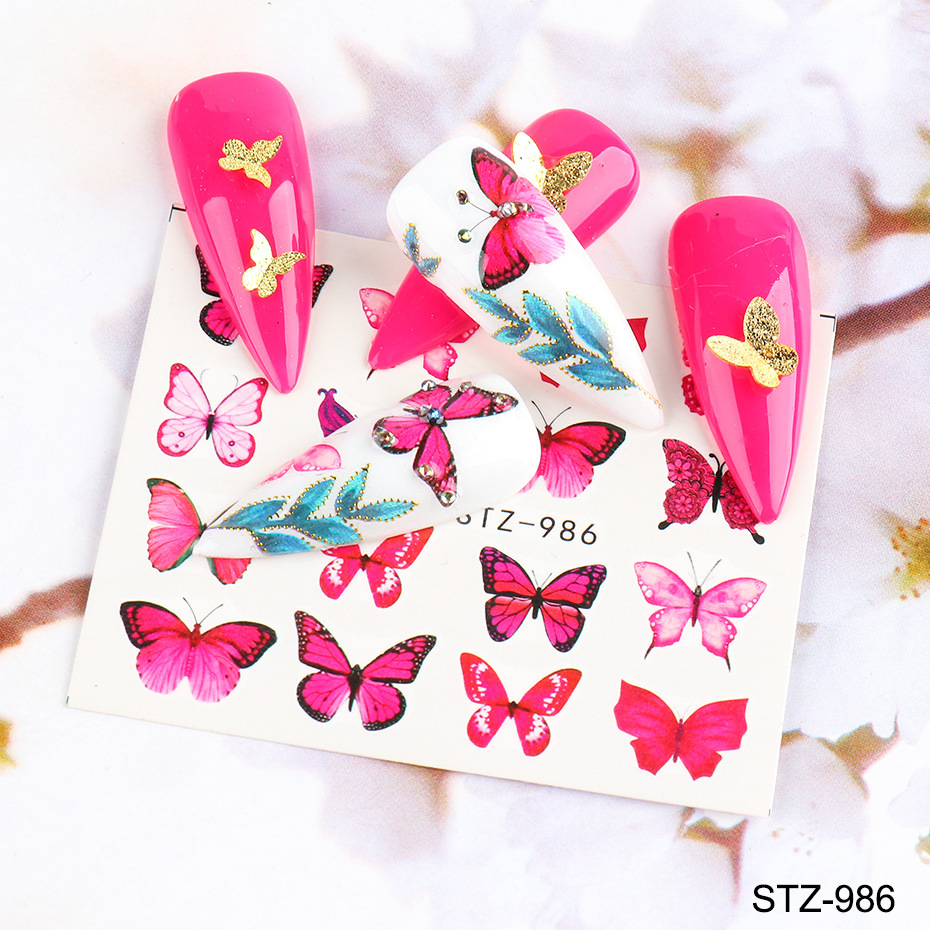 1 piece Watercolor big butterflyWater Nail Decal and Sticker Simple Summer DIY Slider for Manicure Nail Art Watermark, Stz-985
1 piece Watercolor big butterflyWater Nail Decal and Sticker Simple Summer DIY Slider for Manicure Nail Art Watermark, Stz-985