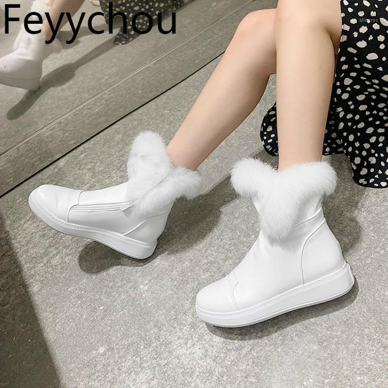 Women's Boots Autumn Winter Warm Pu Ankle Snow Boots Plush Waterproof Shoes Faux Fur 2020 New Sexy Fashion Black White1
Women's Boots Autumn Winter Warm Pu Ankle Snow Boots Plush Waterproof Shoes Faux Fur 2020 New Sexy Fashion Black White1
