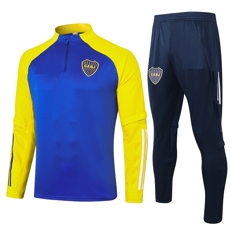 20 21 Boca Juniors Tracksuit Men Soccer tracksuit Full Sleeve Football Training Suit 2020 2021 Boca Sweatshirt and Pants DE ROSSI TEVEZ Sets, As shown in illustration
20 21 Boca Juniors Tracksuit Men Soccer tracksuit Full Sleeve Football Training Suit 2020 2021 Boca Sweatshirt and Pants DE ROSSI TEVEZ Sets, As shown in illustration