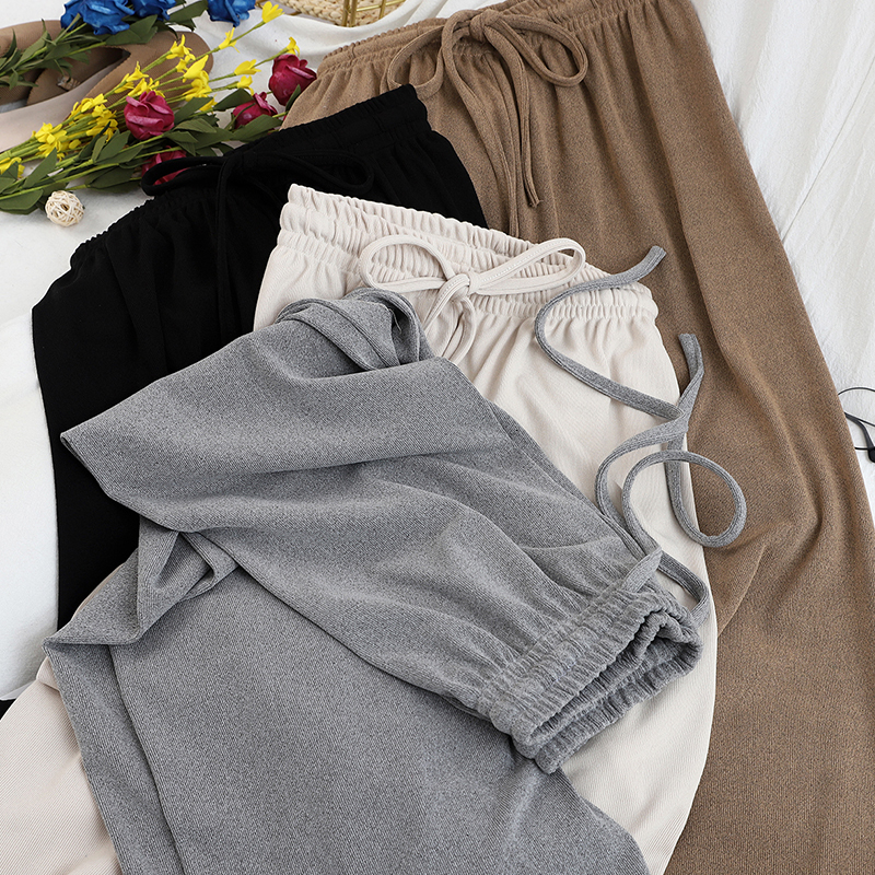 2021 New Wide Leg High-waisted Elasticity Simple Waistband Women's Slacks Elegant in Straight Line Mujer Pantalones Yt50293 IF3O, Black
2021 New Wide Leg High-waisted Elasticity Simple Waistband Women's Slacks Elegant in Straight Line Mujer Pantalones Yt50293 IF3O, Black