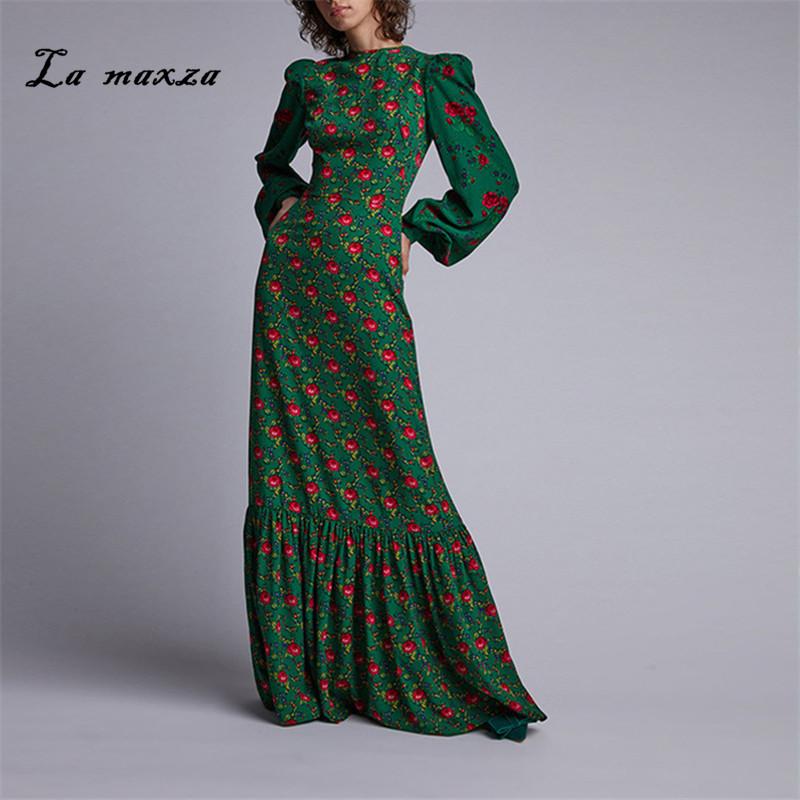 Plus Size 2020 Women Autumn Dresses Vintage Sexy Print Party Elegant Fashion Long Sleeve Maxi Dress, As pic
Plus Size 2020 Women Autumn Dresses Vintage Sexy Print Party Elegant Fashion Long Sleeve Maxi Dress, As pic