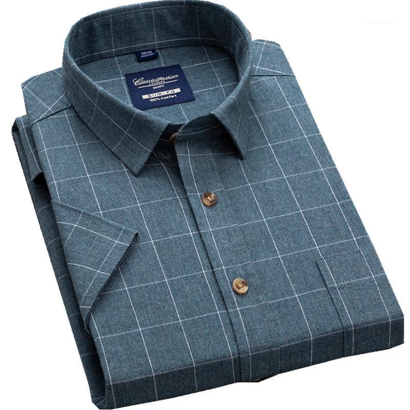 Summer Classic Cotton Stripe Plaid Shirt Casual Short Sleeve Shirts for Men Business Mens Fashion Clothing Trends Retro Clothes1, 1222
Summer Classic Cotton Stripe Plaid Shirt Casual Short Sleeve Shirts for Men Business Mens Fashion Clothing Trends Retro Clothes1, 1222
