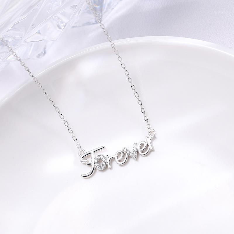 New Arrivals Silver Color FOREVER Letter Necklaces for Women Wedding Jewelry Long Necklaces Anniversary Gift A3271
New Arrivals Silver Color FOREVER Letter Necklaces for Women Wedding Jewelry Long Necklaces Anniversary Gift A3271