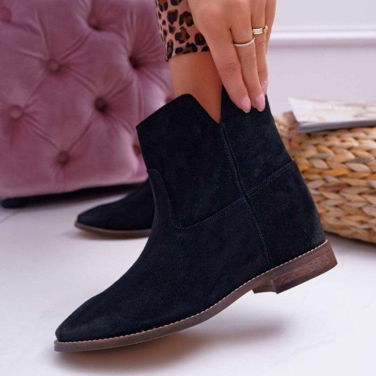 Fashion Pointed Toe Booties Winter Women Solid Ankle Boots Slip On Footwear Platform Low Heels Shoes Woman Bota Feminina 2020, Black
Fashion Pointed Toe Booties Winter Women Solid Ankle Boots Slip On Footwear Platform Low Heels Shoes Woman Bota Feminina 2020, Black