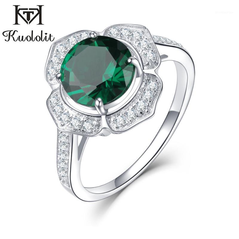 Kuololit Real 100% 925 Sterling Silver Rings For Women Emerald Sapphire Ruby Tanzanite Ring Fine Jewelry Engagement Women Gift1
Kuololit Real 100% 925 Sterling Silver Rings For Women Emerald Sapphire Ruby Tanzanite Ring Fine Jewelry Engagement Women Gift1