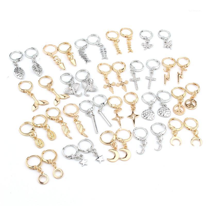 1Pair European Cross Snake Animal Small Hoop Earrings For Women Girl Trendy Leaf Star Moon Tail Circle Earrings Jewelry E6591
1Pair European Cross Snake Animal Small Hoop Earrings For Women Girl Trendy Leaf Star Moon Tail Circle Earrings Jewelry E6591