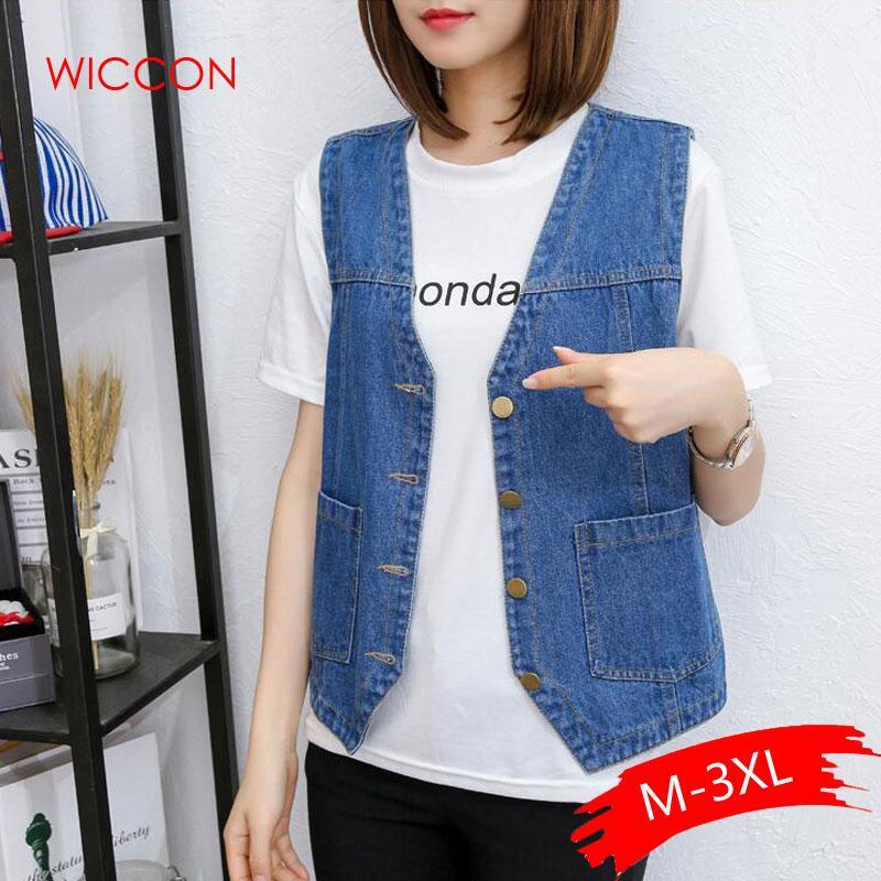 Autumn Short Jeans Vest Female Denim Vest For Girls Hole Blue Women Waistcoat Sleeveless Jacket Student Slim Coat1
Autumn Short Jeans Vest Female Denim Vest For Girls Hole Blue Women Waistcoat Sleeveless Jacket Student Slim Coat1
