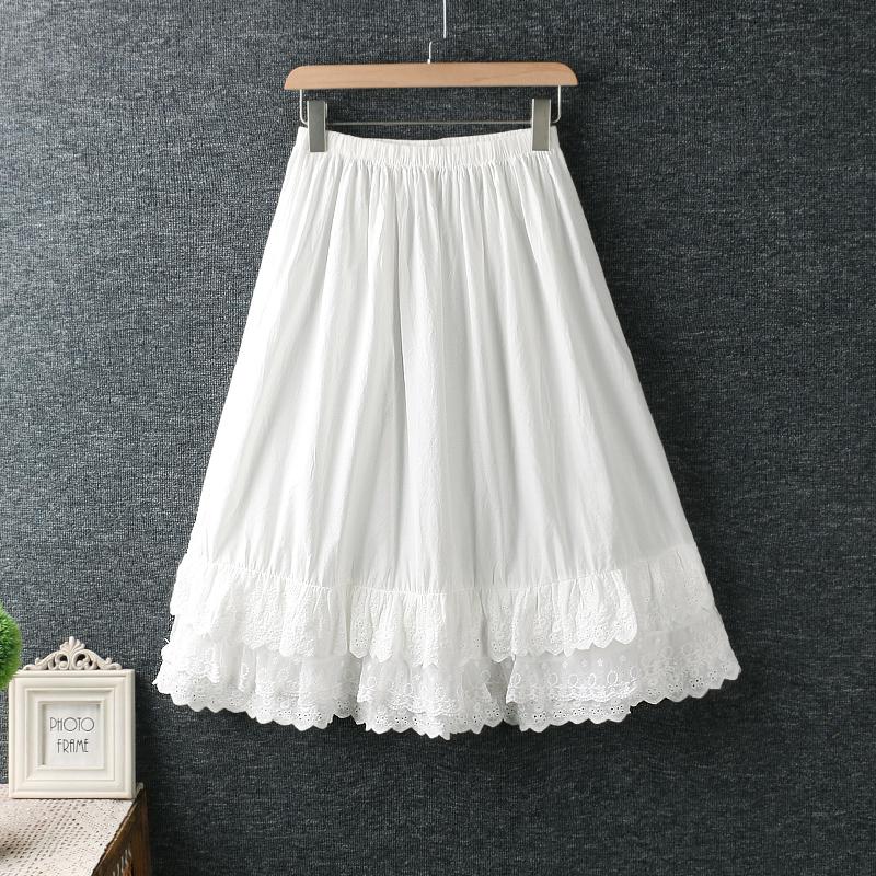 6 colors-- Japanese style lace ruffles hem wide lolita mori girl skirt cotton kawaii skirt saia, Black
6 colors-- Japanese style lace ruffles hem wide lolita mori girl skirt cotton kawaii skirt saia, Black