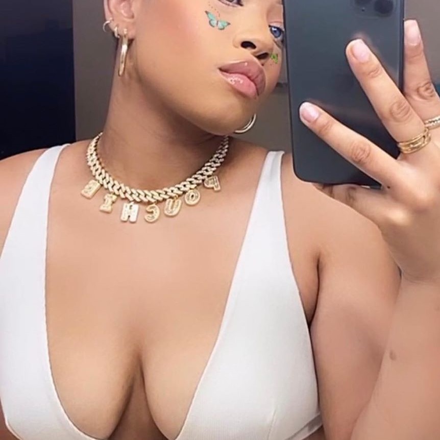 Top quality 5A cubic zirconia 12mm width cuban link chain Gold color iced out bling baguette cz 26 Alphabet Initial charm name necklace