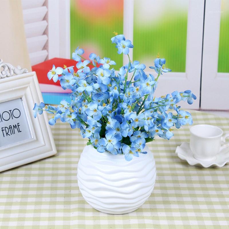 Artificial High Quality Silk Flower Bunch Rose Flower Set Table Artificial Silk Pot Wedding Home Party New1
Artificial High Quality Silk Flower Bunch Rose Flower Set Table Artificial Silk Pot Wedding Home Party New1