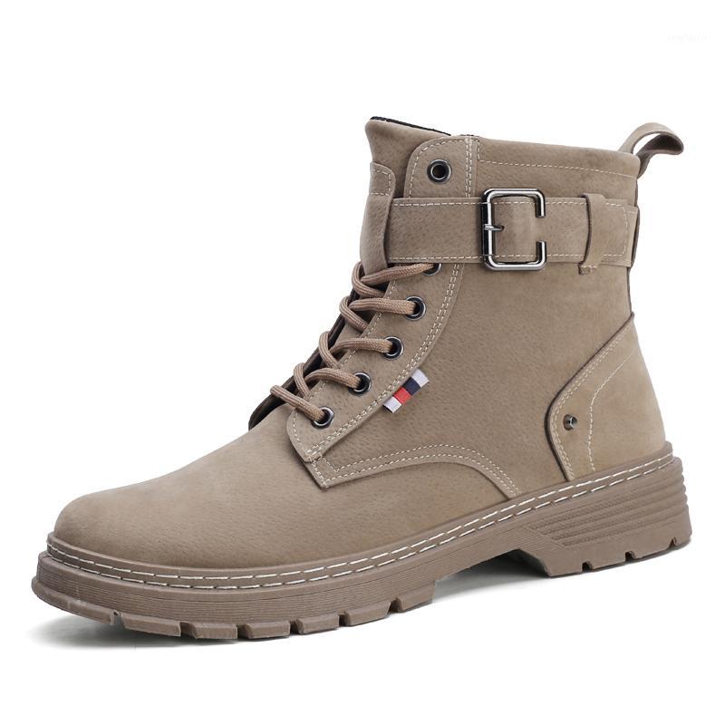 new arrival men fashion ankle cowboy boots genuine leather tooling shoes buckle platform desert boot man bota masculina1, Beige
new arrival men fashion ankle cowboy boots genuine leather tooling shoes buckle platform desert boot man bota masculina1, Beige