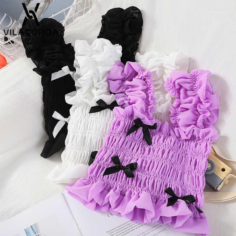 Sexy Low Chest Crop Top Women Korean Clothing Sleeveless Ruffles Bow Shirt Ladies Cropped Tops Summer Women Fashion Tank Tops1, Black
Sexy Low Chest Crop Top Women Korean Clothing Sleeveless Ruffles Bow Shirt Ladies Cropped Tops Summer Women Fashion Tank Tops1, Black