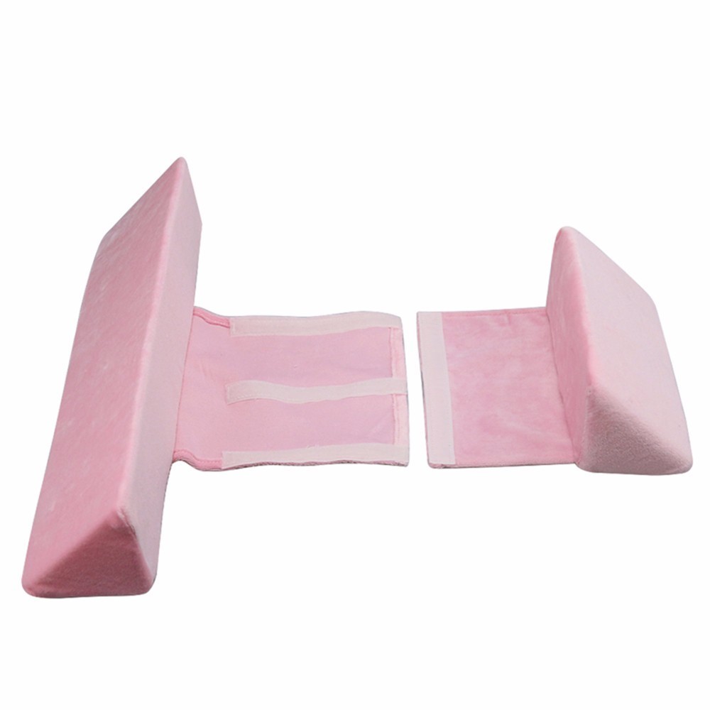 Anti Roll Pillow Newborn Baby Pillow Infant Adjustable Sleep Positioner Pillow Anti Flat Head Cotton Baby Positioning Pad LJ201014