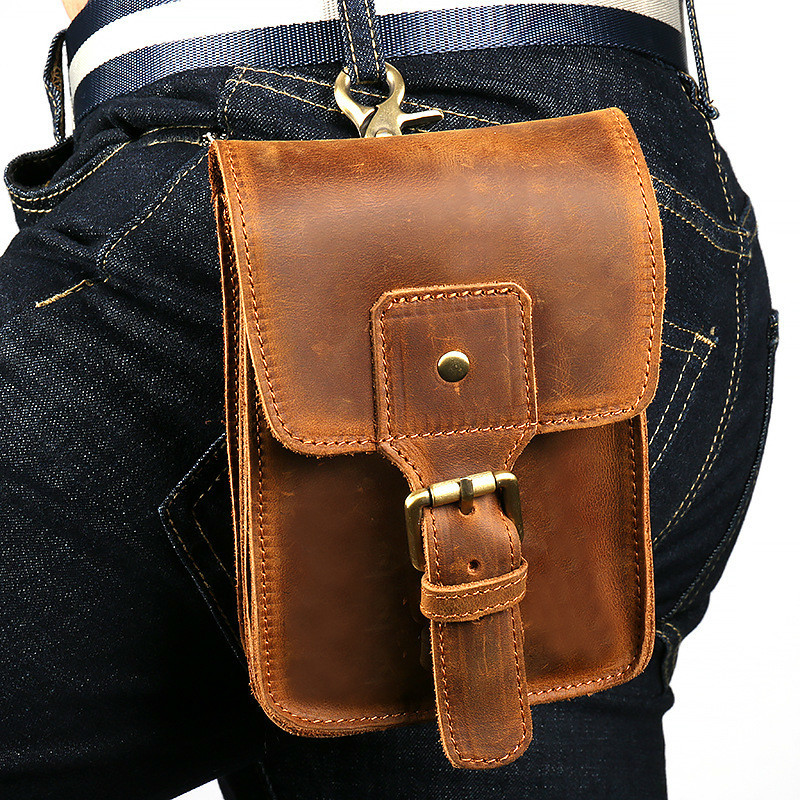 2020 Leather of Real Men Design Small Cowhidemobile Pocket Travel Belt From Vintage Hip Bag Waist Bundle 6nq8, Brown
2020 Leather of Real Men Design Small Cowhidemobile Pocket Travel Belt From Vintage Hip Bag Waist Bundle 6nq8, Brown