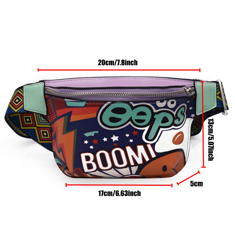 Cute Cartoon Child Waist Bag Trend Boy And Girl Fanny Pack Belt High Quality Female Packs Hip Bum Chest Bags 201117