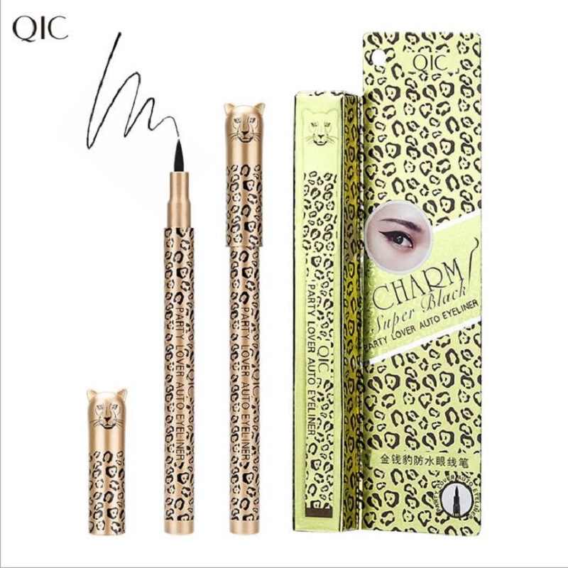 New QIC Makeup Eyeliner Pencil Leopard Print Waterproof Liquid Eye Liner Pen Cosmetic Tool DHL FREE SHIPPING, Black
New QIC Makeup Eyeliner Pencil Leopard Print Waterproof Liquid Eye Liner Pen Cosmetic Tool DHL FREE SHIPPING, Black